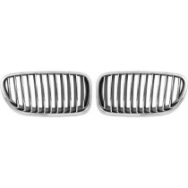 BMW 5-Serie F10/F11 10-13 Enkelribbad Kromad Sportgrill / Njurar DIEDERICHS
